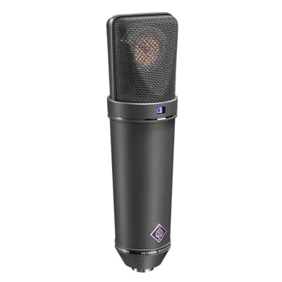 Neumann U87AI Large Dual Diaphragm Multipattern Condenser Microphone with Case - Nickel image 2
