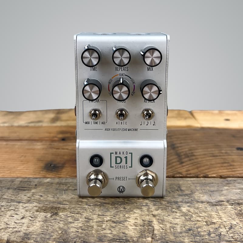 Walrus Audio Mako D1 High-Fidelity Stereo Delay V2 | Reverb