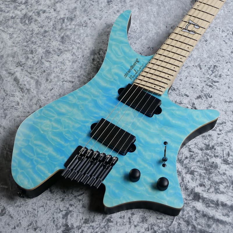 Strandberg Guitars Boden RAS 6 - Caribbean Light Blue | Reverb