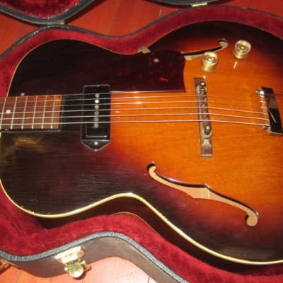 1954 Gibson ES-125 Sunburst w Deluxe Hard Case image 11