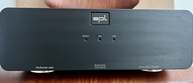 SPL Performer s800 285-Watt Stereo Power Amplifier 2016 - Present - Black image 1