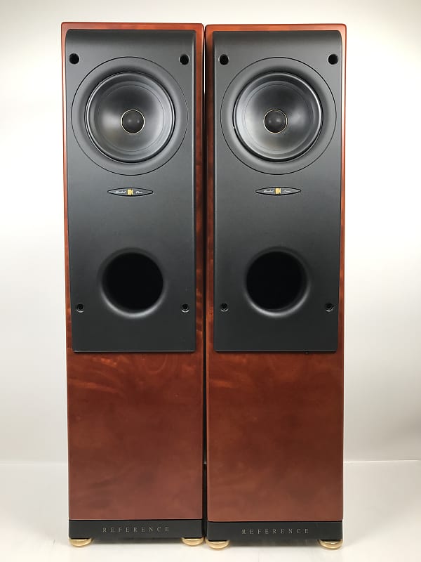 KEF Reference Speakers Model One (SP3189) Wood Cabinets Made in England |  Reverb