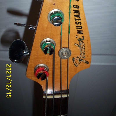 Fender Mustang Bass 1966 Dakota Red image 5