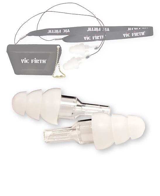 Vic Firth High-Fidelity Hearing Protection Large Size (WHITE) image 1