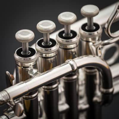 John Packer JP254SW Bb/A Piccolo Trumpet w/Case, Lead pipe & Mouthpiece image 3