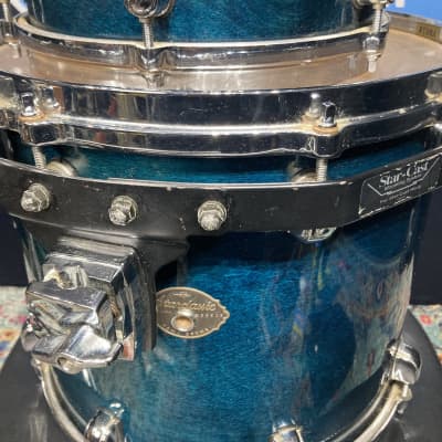 Tama - 10x9" and 14x12" Starclassic Rack Toms, with Star-Cast Mounting System - Marine Blue image 5