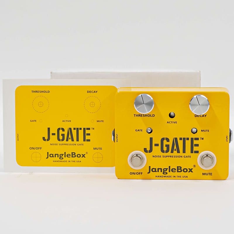 Jangle Box J-Gate Noise Supressor Guitar Effect Pedal with Box