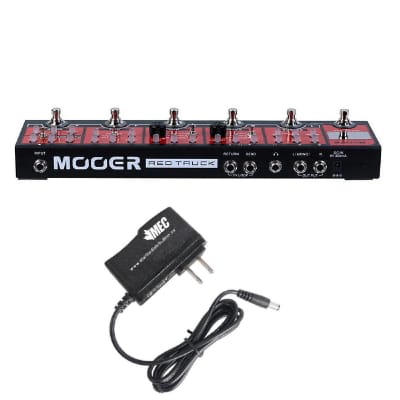 Mooer Red Truck Combined Effect Guitar Pedal Built in Switcher + POWER Supply NEW image 3