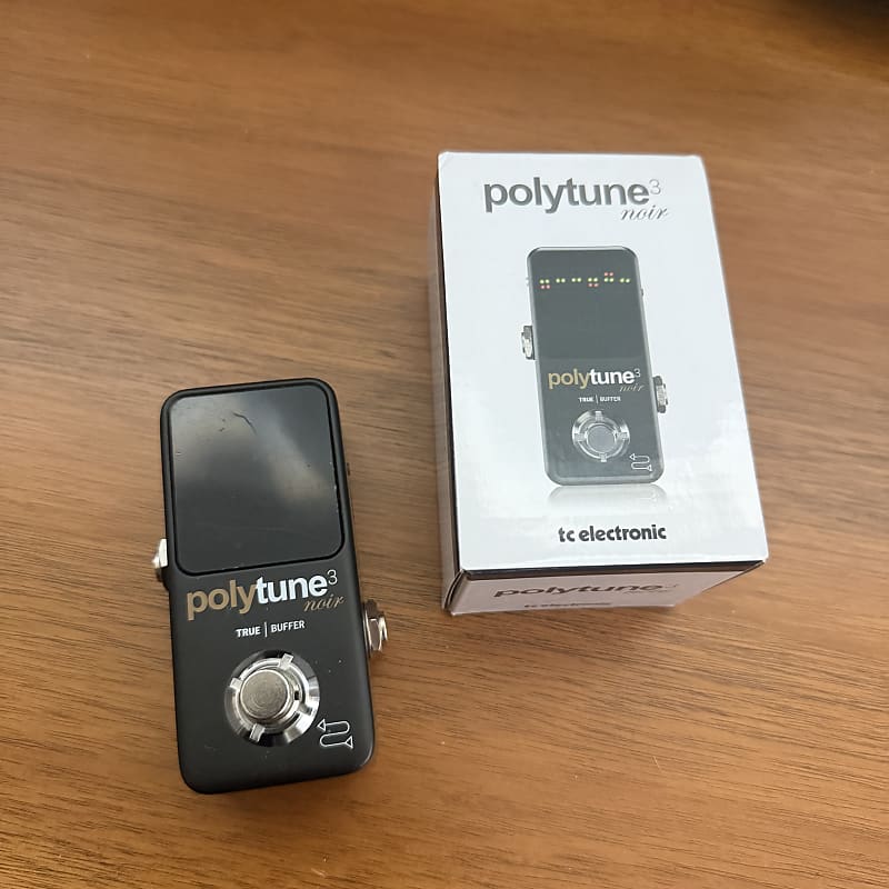 TC Electronic Polytune 3 Noir Mini Polyphonic Tuning Pedal
