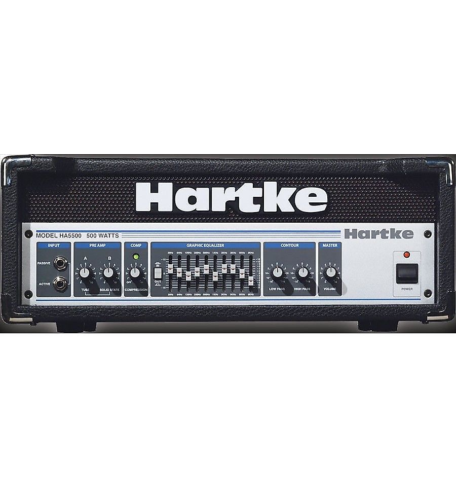 Hartke HA5500 500w Hybrid Bass Head | Reverb