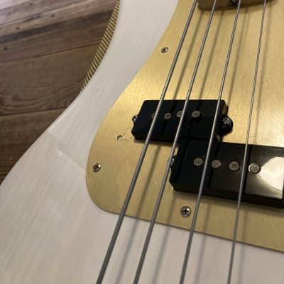 Fender American Original '50s Precision Bass with Maple Fretboard 2018 - 2019 - White Blonde image 24