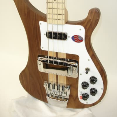 2024 Rickenbacker 4003S Electric Bass Guitar - Walnut with Case image 4