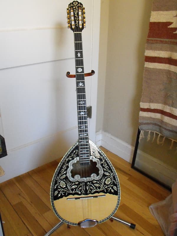 Matsikas and Sons 64 Stave Bouzouki w/ Hard Case Reverb