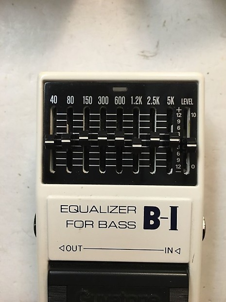 Guyatone PS-037 B-I Bass Equalizer EQ Rare Vintage Guitar