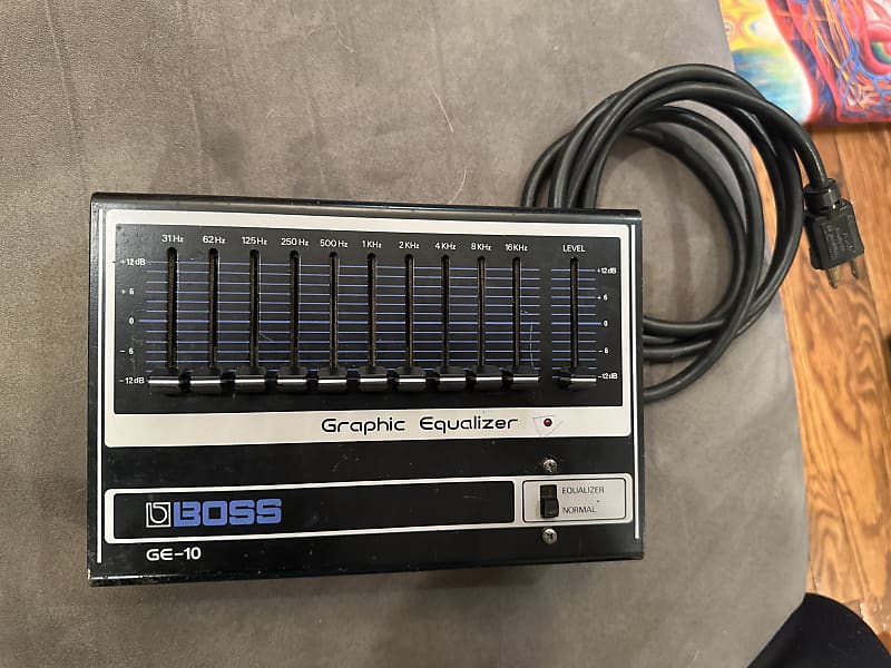 Boss GE-10 Graphic EQ 1976 - 1977 - Black