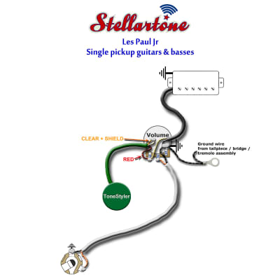Tone Control - TONESTYLER BRIDGE TEN LONG multi-capacitor selector switch - Stellartone Custom Guitar & Bass Electronics image 7