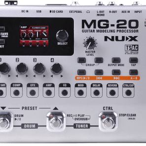 NUX MG-20 マルチエフェクター ニューエックス MG-20 NUX MG-20 - Tonebox.com