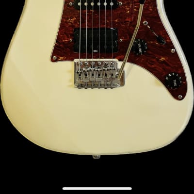 Ibanez RX-60 Double Cut Super Strat Style HSS One Piece Maple Neck 1995 - Ivory image 2