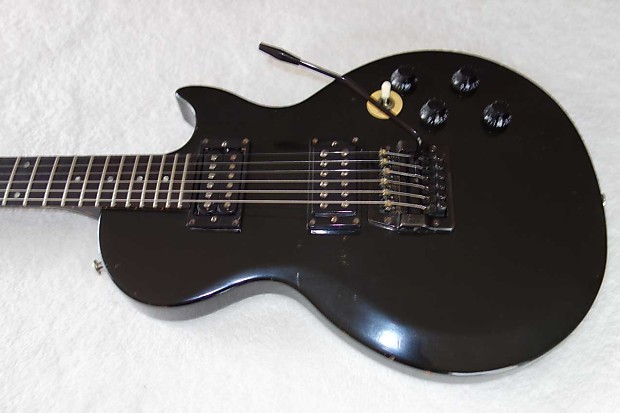 Vintage 1984 Gibson Black Knight Custom  w/Case image 1