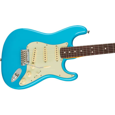 Fender American Professional II Stratocaster with Rosewood Fretboard Miami Blue image 4