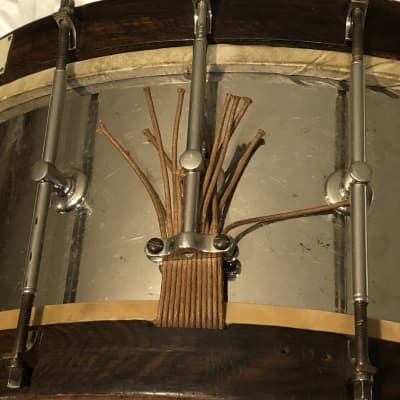 Duplex 1920’s/30’s RARE Aluminum Snare Drum image 5
