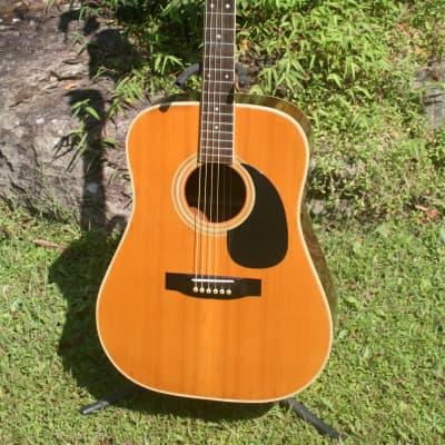 Zen-On Roje RF300 Western Guitar CIRCA 1975 - Natural for sale