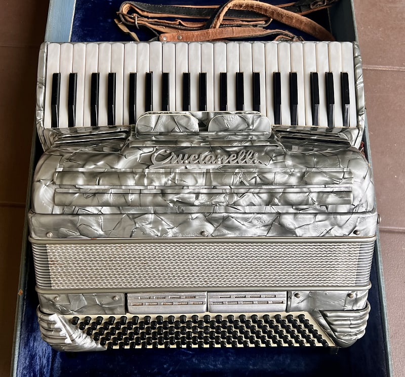 Pancordion Crucianelli Vintage 120 Bass Accordion Reverb