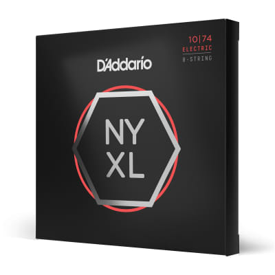 D'Addario NYXL 1074 Nickel Wound 8-String Electric Guitar Strings (10-74) image 4