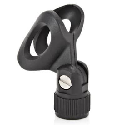 FM - Microphone Clip Holder  - Large 30mm Open Sides for Wired & Wireless