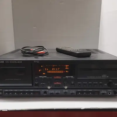 TASCAM CC-222SLMKII CD Recorder/cassette Deck Rackmountable