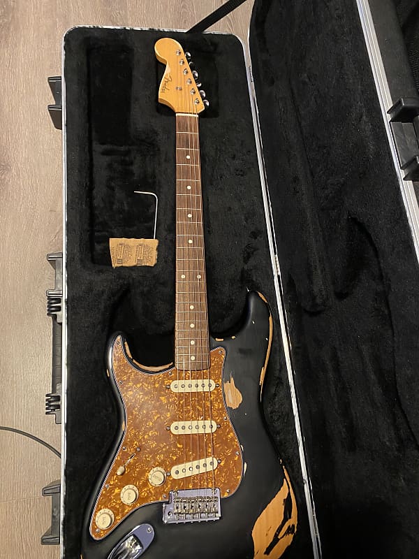 Fender Stratocaster  2014 Relic black image 1