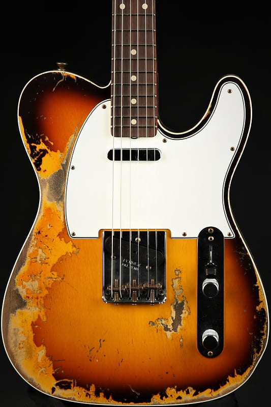 Fender Custom Shop LTD '59 Telecaster Custom Super Heavy Relic - Chocolate 3-Tone Sunburst image 1