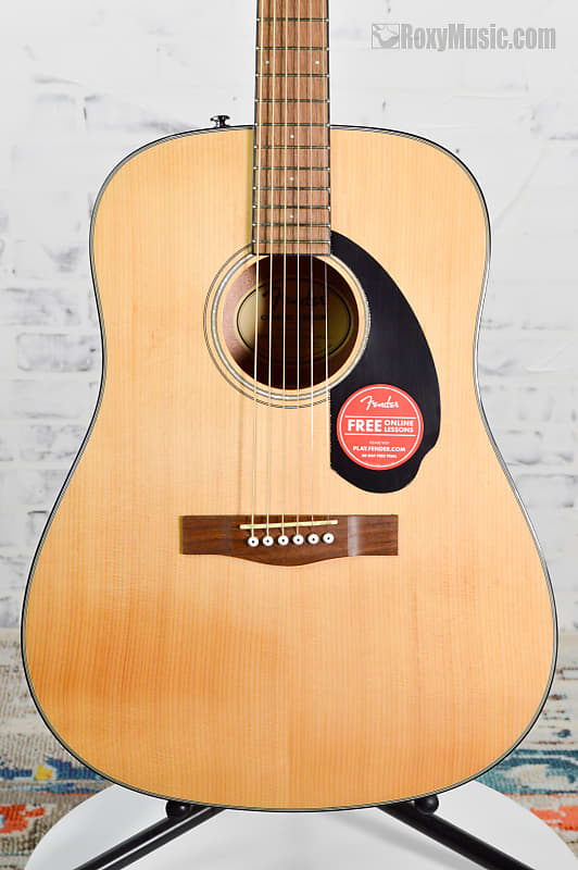 New Fender® CD60S Dreadnought Acoustic Guitar Solid Spruce Top ...