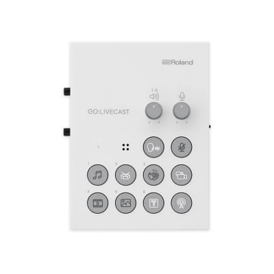 Roland BRIDGE CAST Dual-Bus Gaming Mixer - Ice White | Reverb Roland BRIDGE CAST Dual-Bus Gaming Mixer - Ice White | Reverb