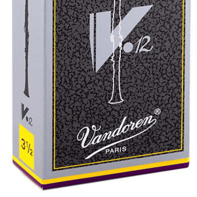Vandoren V12 Bb Clarinet Reeds  Strength 3.5 (Box of 10) image 1