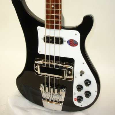 Rickenbacker 4003S Electric Bass Guitar - Jetglo with Case image 3