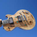Schecter DIAMOND SERIES Solo-II Custom Gloss Natural Burl Top 6-String Electric Guitar (2022)