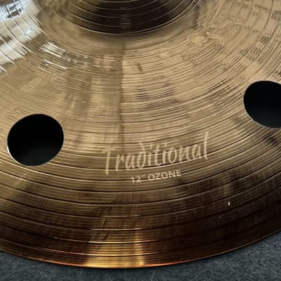 (MINT) Aisen 12” Traditional Ozone Splash Cymbal - Brilliant image 2
