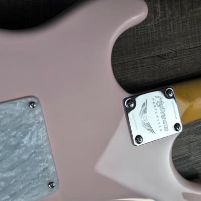MyDream Stratocaster Custom Built - Pearly and Pink Lipstick image 9
