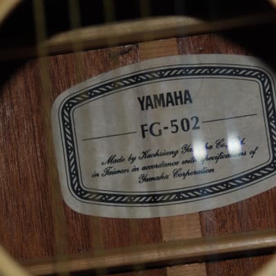 Rare Yamaha FG-502 ALL Solid Wood | Reverb
