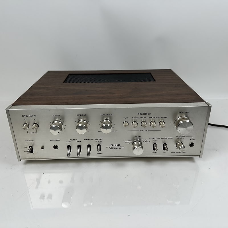 Nikko TRM-600 Stereo Integrated Amplifier  			