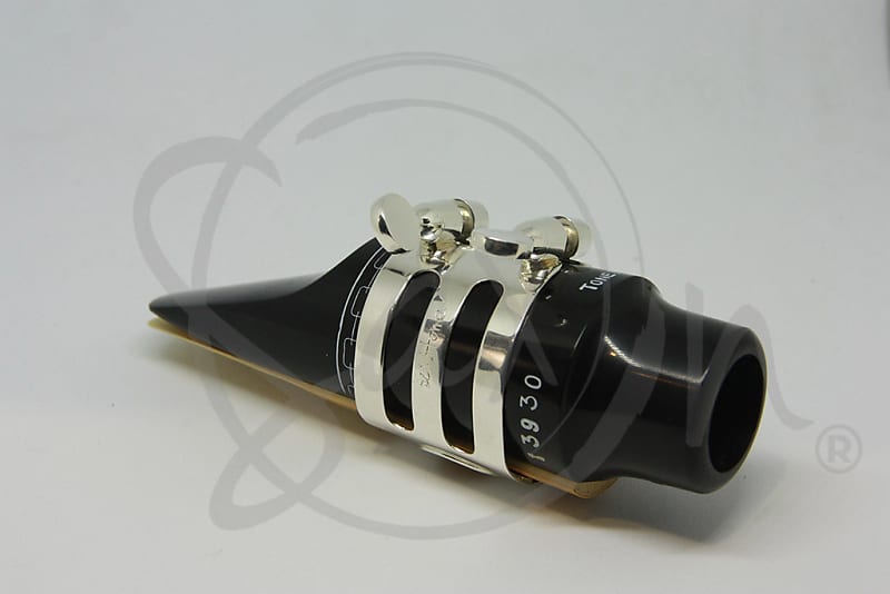 Wood Stone Ishimori tenor sax ligature Solid Silver Reverb