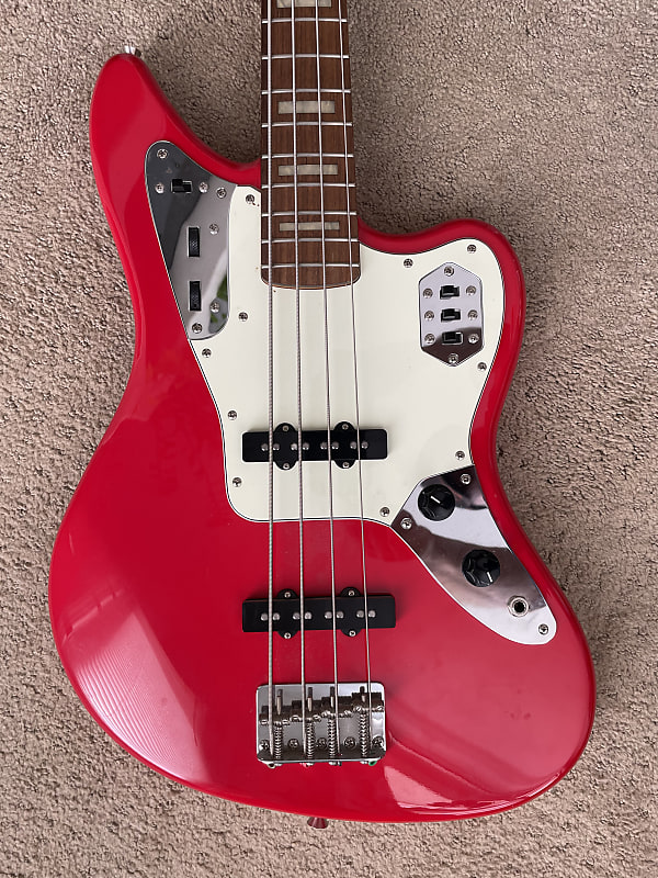 Fender JAB J-Craft Jaguar Bass 2005 - 2014 Red image 1
