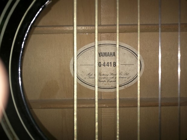 Yamaha FG-441 BL Acoustic Guitar (used)