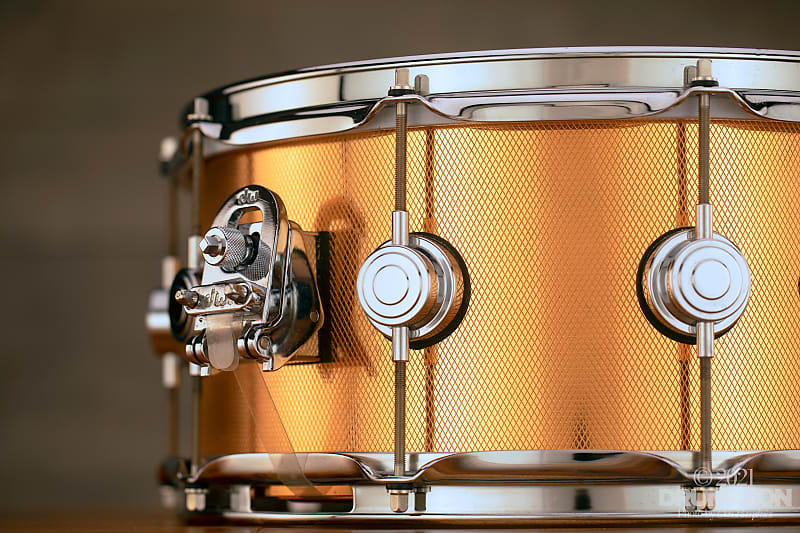 DW (DRUM WORKSHOP) 14 X 6.5 COLLECTORS KNURLED BELL BRONZE SNARE DRUM  (PRE-LOVED) | Reverb UK