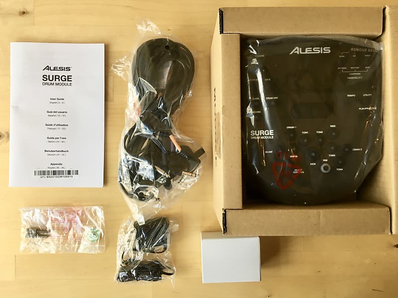 NEW Alesis Surge Drum Module - with Cable Snake Harness and Power Adapter image 1
