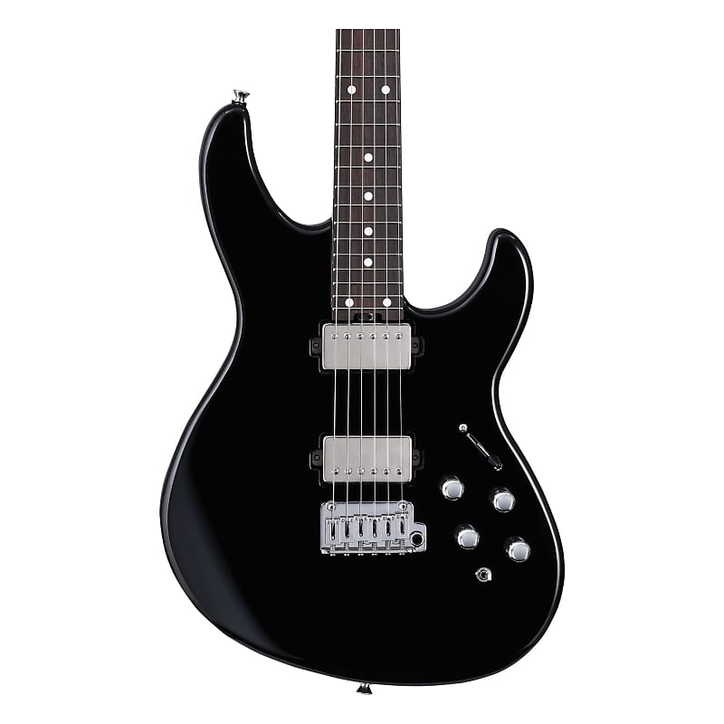 BOSS Eurus GS-1 Custom Black Electronic Guitar with SY Synth Engine image 1