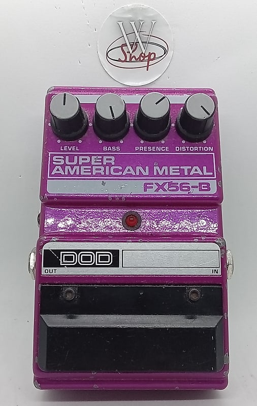 DOD FX56B SUPER AMERICAN Lハイゲインdist DOD FX56-B Super American Metal - What To Know & Where To