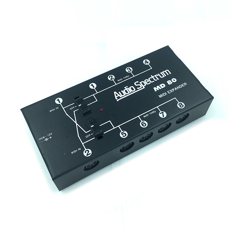 Audio Spectrum MD80 Midi Expander Parallel Box Reverb
