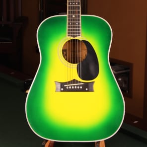 Vintage 1960's Grammer G58 Custom Rare Greenburst w/ HSC image 2